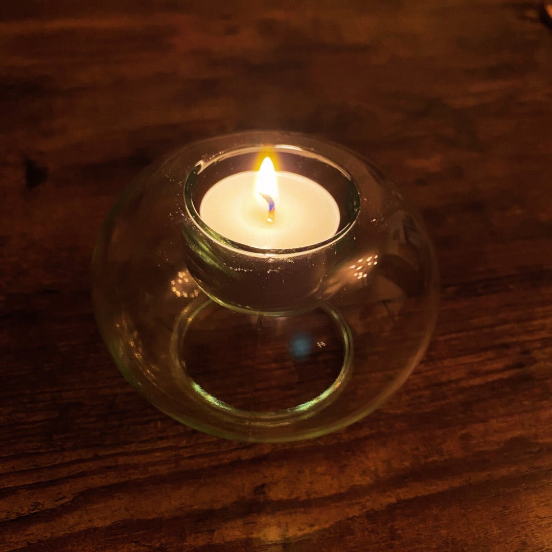 Recycled Glass Tealight Holder